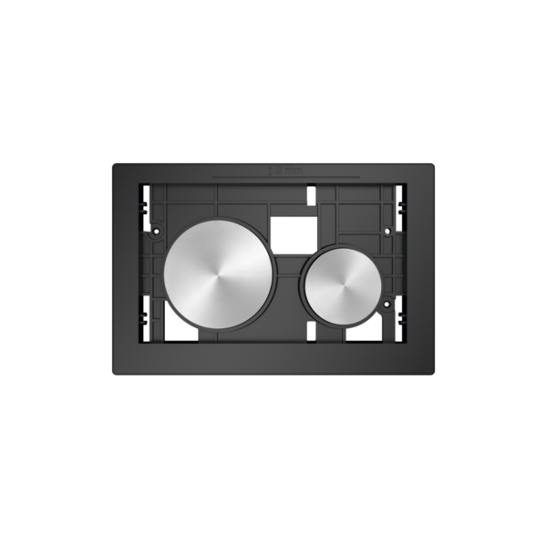 TECELOOP BEDIENINGSELEMENT VOOR WC-BEDIENINGSPLAAT, TOETSEN GEBORSTELD RVS (MET ANTI-VINGERPRINT)