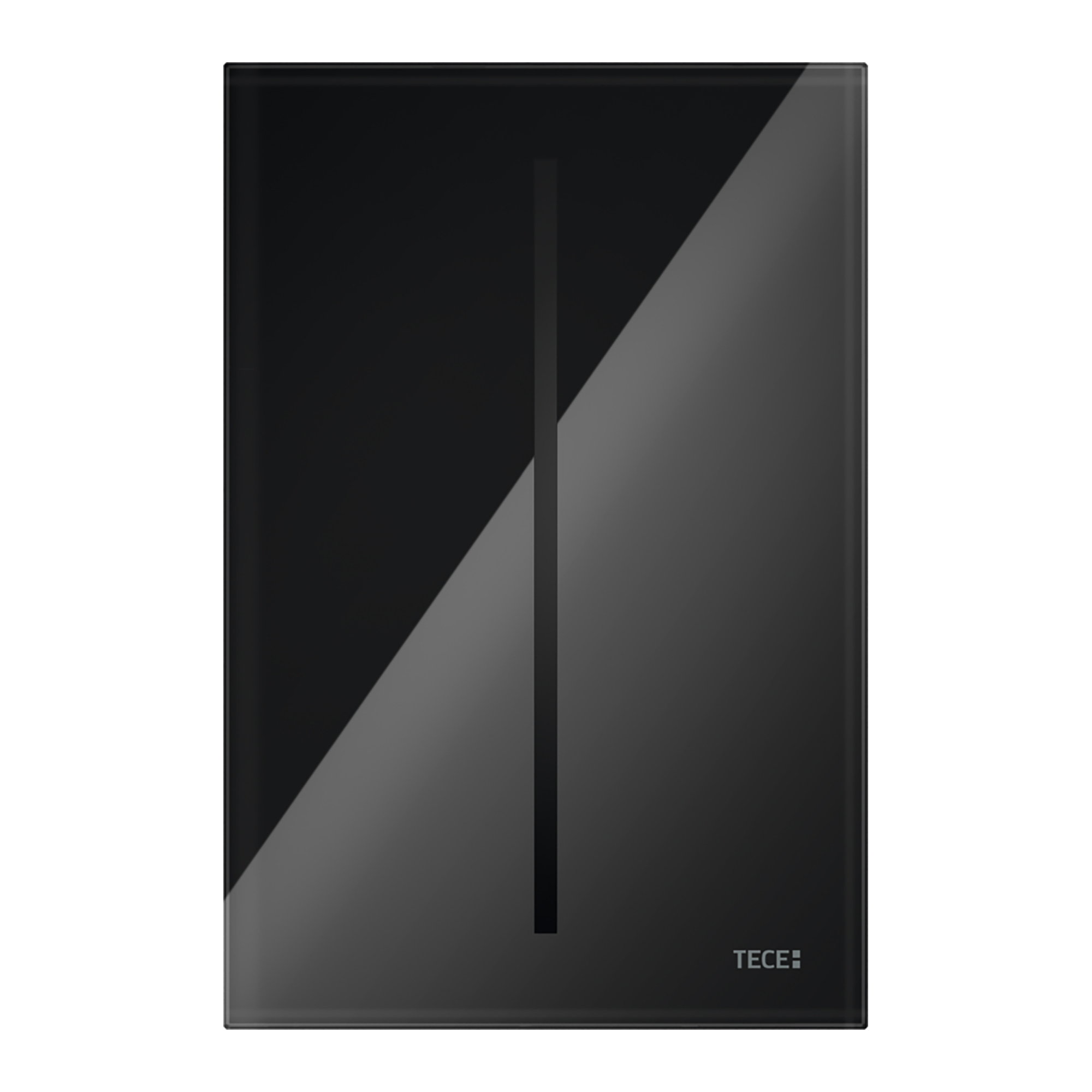 9242065-2.jpg TECEFILO SENSORAFDEKKING GLAS - GLAS GLANZEND ZWART – Image 1