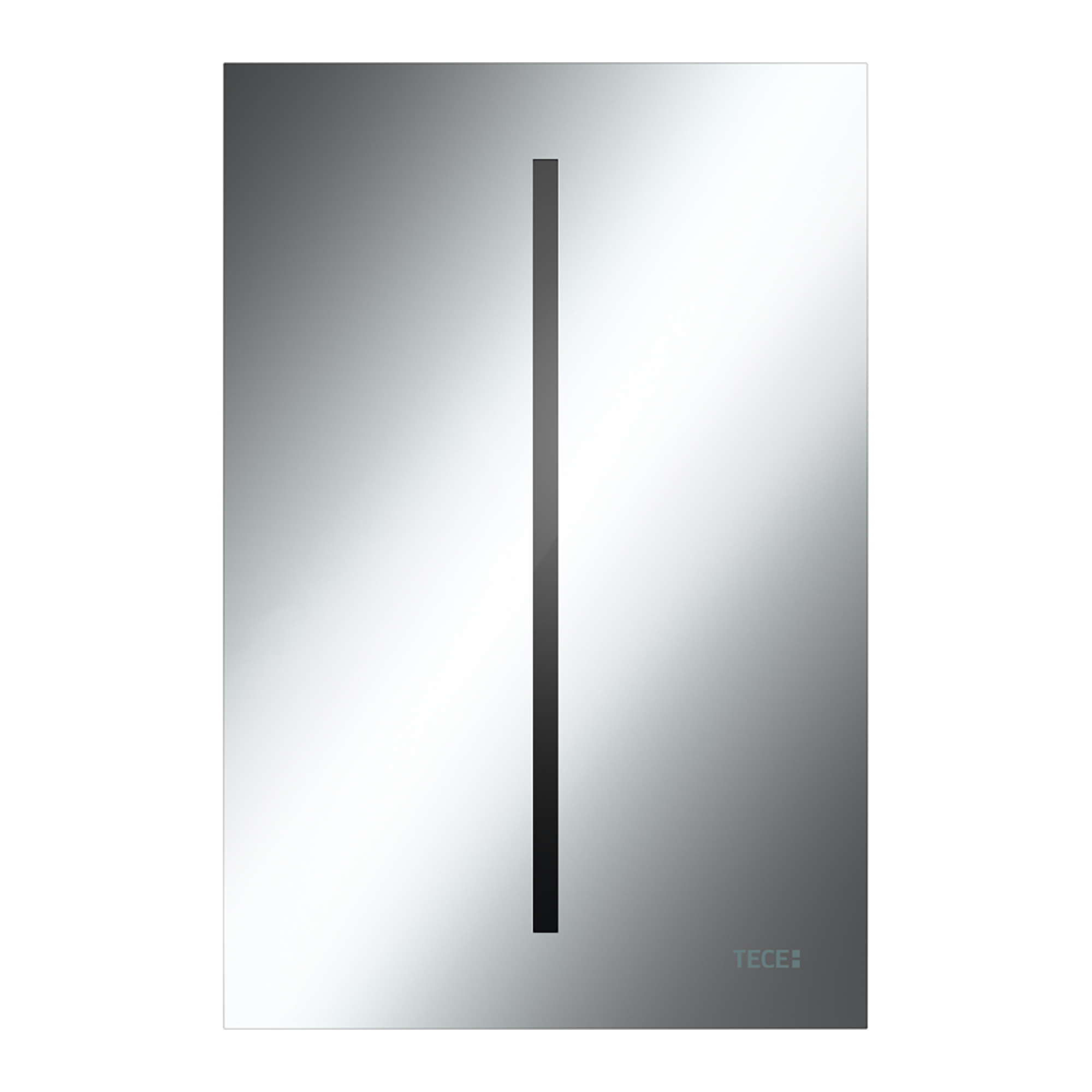 9242067.jpg TECEFILO SENSORAFDEKKING KUNSTSTOF - GLANZEND CHROOM - Image 1