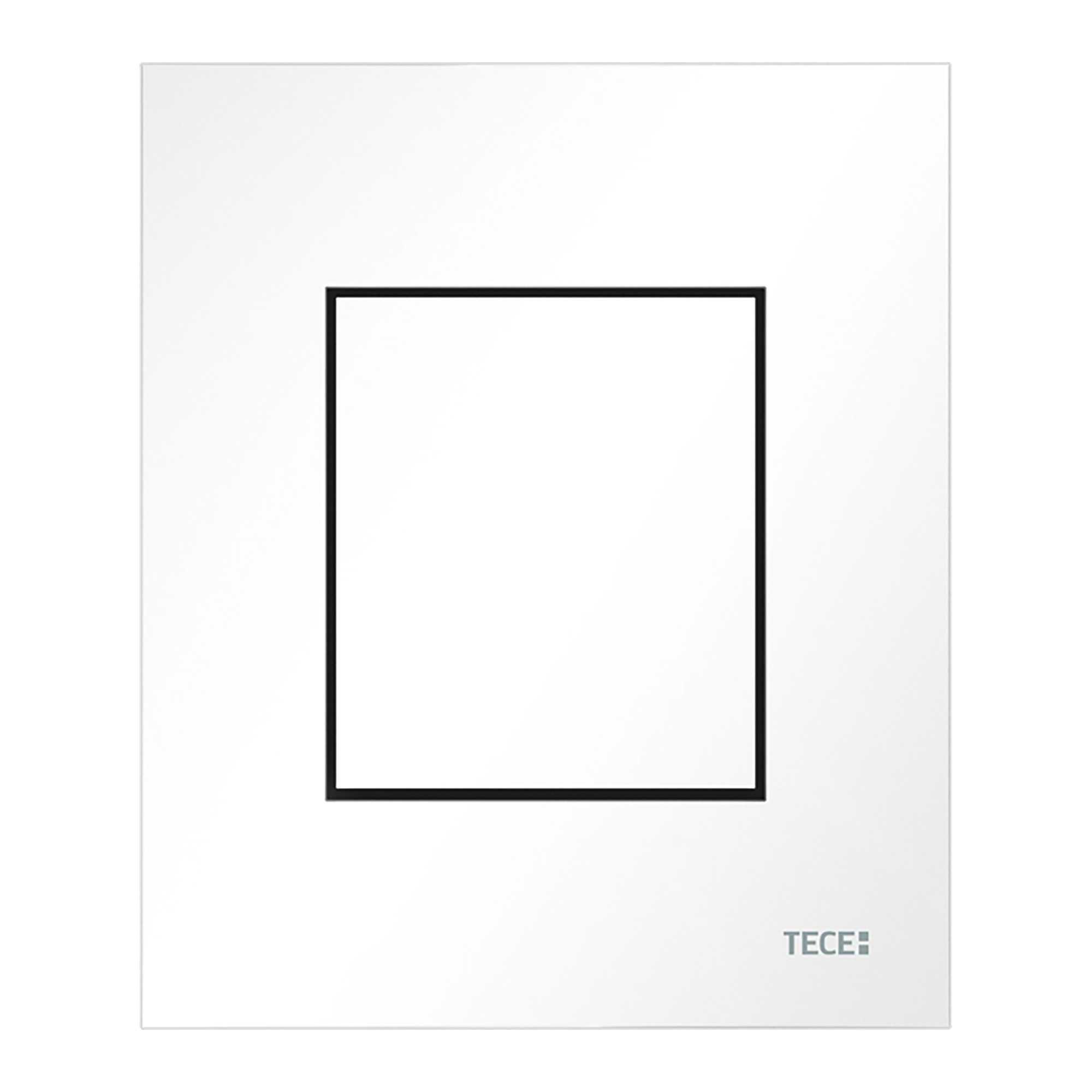 9242400-1.jpg TECENOW BEDIENINGSPLAAT INCL. CARTOUCHE VOOR TECE URINOIR - GLANZEND WIT - Afbeelding 1