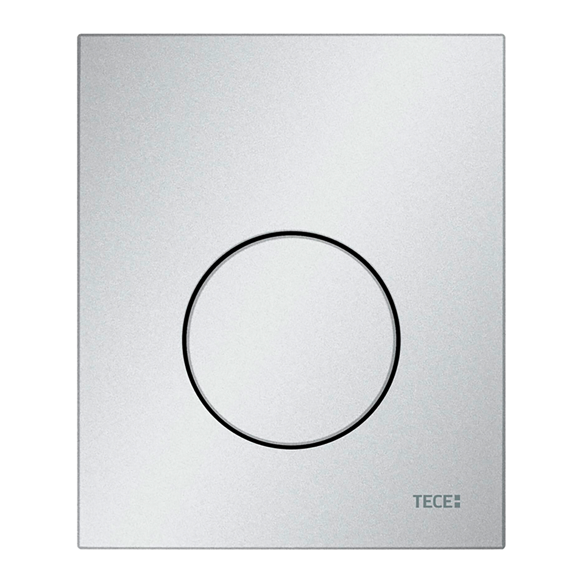 9242625-2.jpg TECELOOP URINOIR-BEDIENINGSPLAAT VAN KUNSTSTOF INCL. CARTOUCHE - MAT CHROOM – Image 1