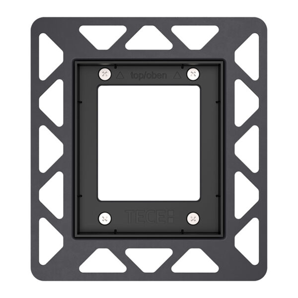 TECE URINOIRINBOUWRAAM VOOR VLAKKE INBOUW - ZWART