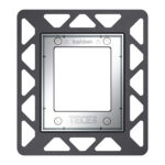 TECE URINOIRINBOUWRAAM VOOR VLAKKE INBOUW - GLANZEND CHROOM