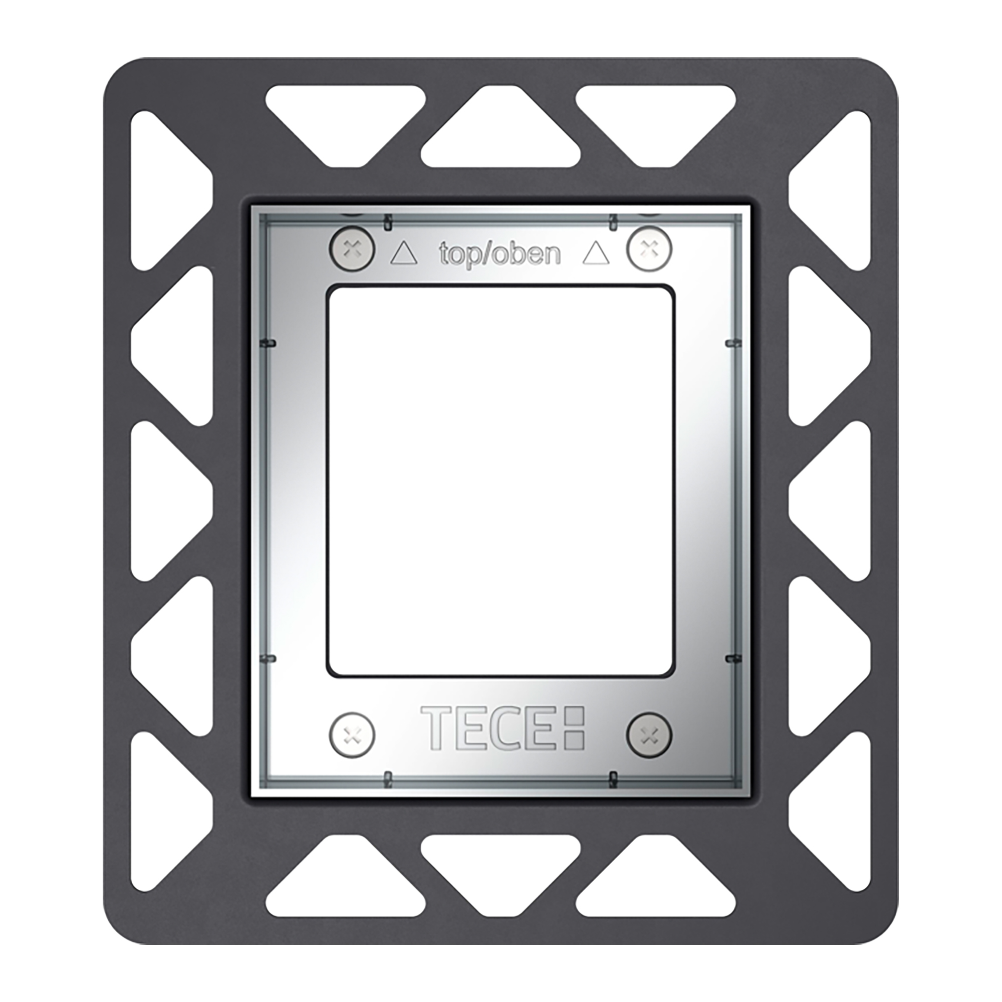 9242649-2.jpg TECE URINOIRINBOUWRAAM VOOR VLAKKE INBOUW - GLANZEND CHROOM – Image 1