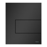 TECESQUARE URINOIR-BEDIENINGSPLAAT VAN METAAL INCL. CARTOUCHE - MAT ZWART