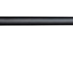 RAINSHOWER SHOWER ARM WALL - UNIVERSEL - CURVED - 45 CM - MATT BLACK