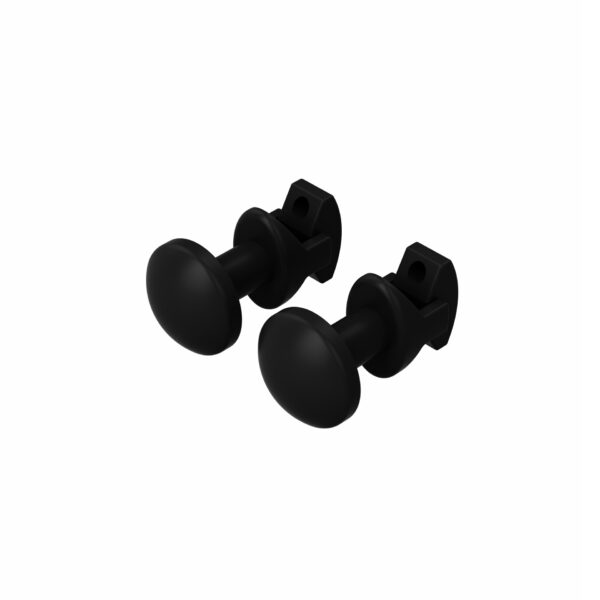 BOUTON HDD NOIR/NOIR (PRIX PAR 2 PCS)