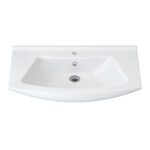ALONI ALECO CERAMIC WASHBASIN (65CM) - WHITE