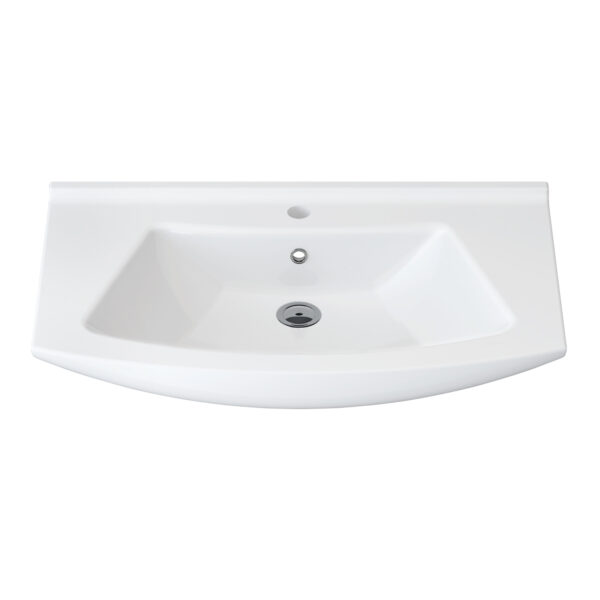 ALONI ALECO CERAMIC WASHBASIN (65CM) - WHITE