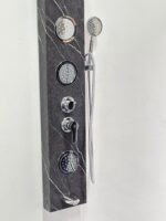 DOUCHE PANEL MARBLE MATTET BLACK - Image 6