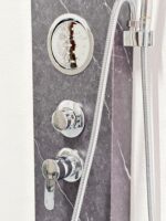 DOUCHE PANEL MARBLE MATTET BLACK - Image 4