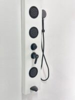 DOUCHE PANEL MATTET WHILE ALL BLACK ACCESSORY - Image 5