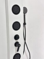 DOUCHE PANEL MATTET WHILE ALL BLACK ACCESSORY - Image 7