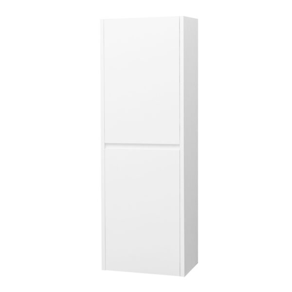 ALONI HAYAT HIGH CABINET - 2 DOORS - HANDLELESS - SOFT CLOSE - REVERSIBLE - 35X135X35 CM - GLOSSY WHITE