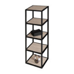 ALONI SHARP KOLOMKAST (30X35X135CM) - HAZELNOOT