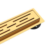 ALONI GEBORSTELD GOUDEN DOUCHE-AFVOER COMPLEET 50CM - Afbeelding 2