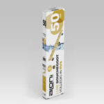 ALONI GEBORSTELD GOUDEN DOUCHE-AFVOER COMPLEET 50CM - Afbeelding 5