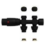 VANNE DE RADIATEUR ERFU - DESIGN - THERMOSTATIQUE - RACCORDEMENT MUR ET SOL - 1/2MX16/2 M30 - NOIR MAT – Image 3