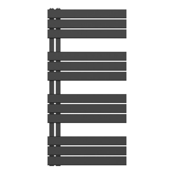 RADIATEUR SERIE RACCORD GAUCHE/PEIGNE - NOIR 1200X600-681W