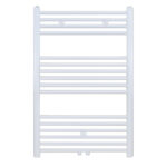 BELRAD HANDDOEKDROGER - LINKS-RECHTS/MIDDENAANSLUITING - 436 WATTS - 1000X500CM - GLANZEND WIT