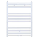 BELRAD HANDDOEKDROGER - LINKS-RECHTS/MIDDENAANSLUITING - 496 WATT - 1000X600CM - GLANZEND WIT