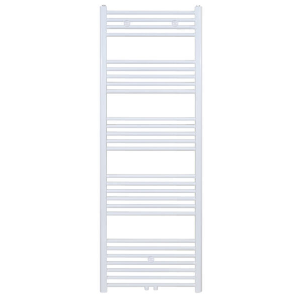 BELRAD HANDDOEKRADIATOR - LINKS-RECHTS/MIDDEN AANSLUITING - 614 WATT - 1600X400CM - GLANZEND WIT