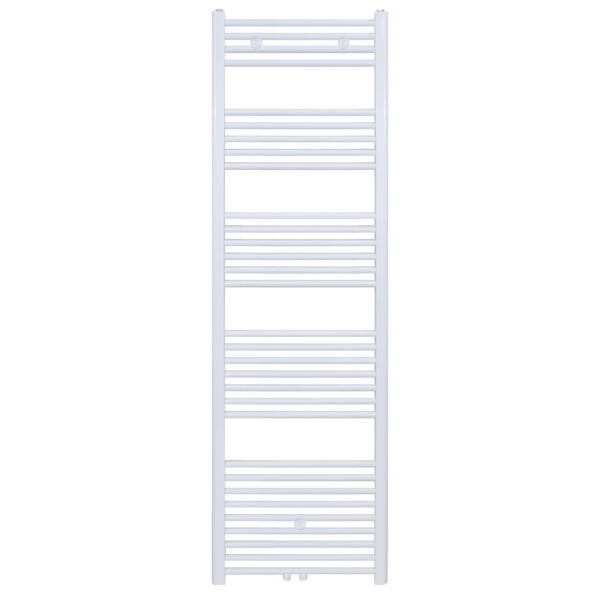 BELRAD HANDDOEKRADIATOR - LINKS-RECHTS/CENTRUM AANSLUITING - 699 WATT - 1800X400CM - GLANZEND WIT