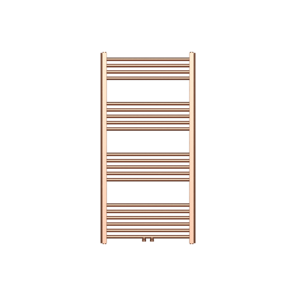 TOWEL DRYER CENTRAL CONNECTION BRUSHED COPPER 1200X600-414 WATT