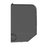 CLIMATISEUR AUX MULTI SPLIT - UNITÉ INTÉRIEURE - REFROIDISSEMENT ET CHAUFFAGE - WIFI - 9000BTU - 2,6KW - NOIR BRILLANT – Image 4