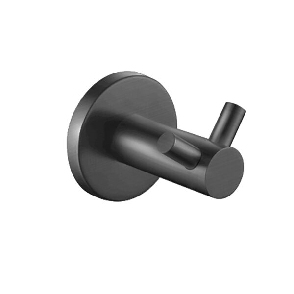 ALONI DOUBLE WALL HOOK - GUNMETAL