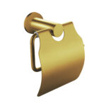 ALONI TOILETROLHOUDER WITH LID - GEBORSTELD GOUD
