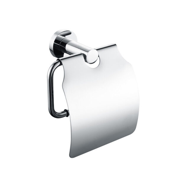 ALONI TOILETROLL HOLDER WITH LID - CHROOM