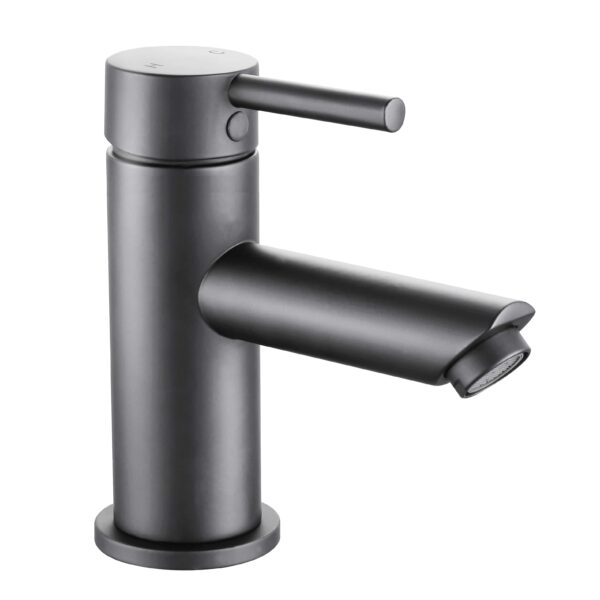 ALONI WASH BASIN MIXER- Gunmetal GREY
