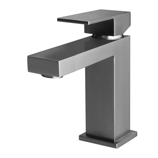 ALONI CHAN MITIGEUR DE LAVABO CARRÉ - GRIS Gunmetal