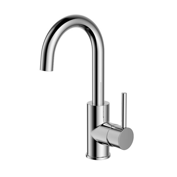 ALONI ENSY WASH BASIN MIXER WITH ROTATABLE SPOUT - CHROOM