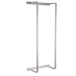 TOWEL RACK - VERTICAL - 67X28X14 CM - RVS BRUSHED