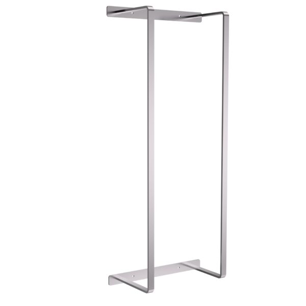 TOWEL RACK - VERTICAL - 67X28X14 CM - STAINLESS STEEL BRUSHED
