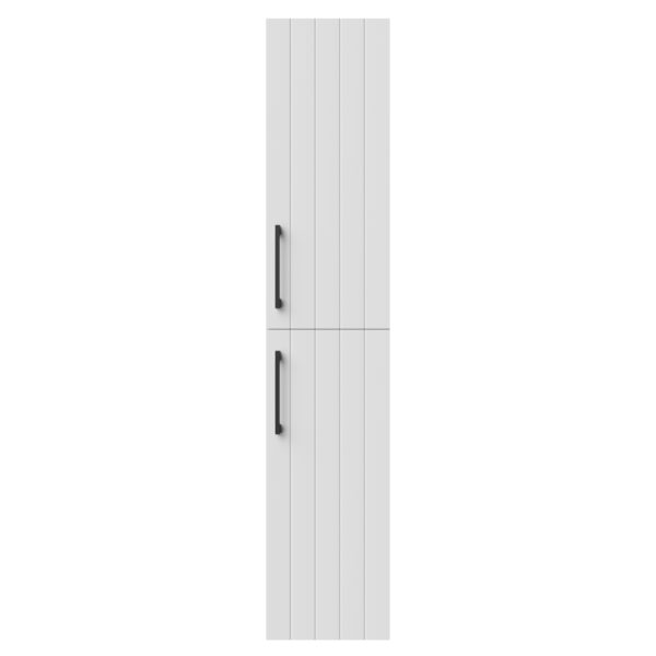 CREAVIT D10 HOGE KAST 150X30CM - WIT GELAKT