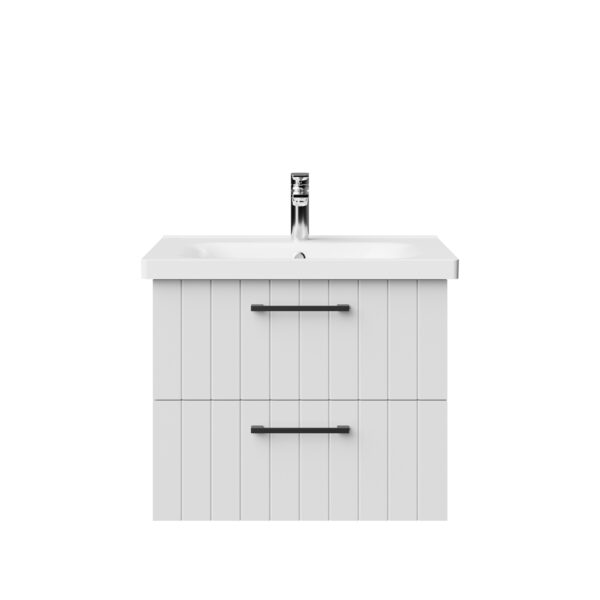 CREAVIT D10 WASHBASIN CABINET WITH 2 DRAWERS 60,6 CM - WHITE