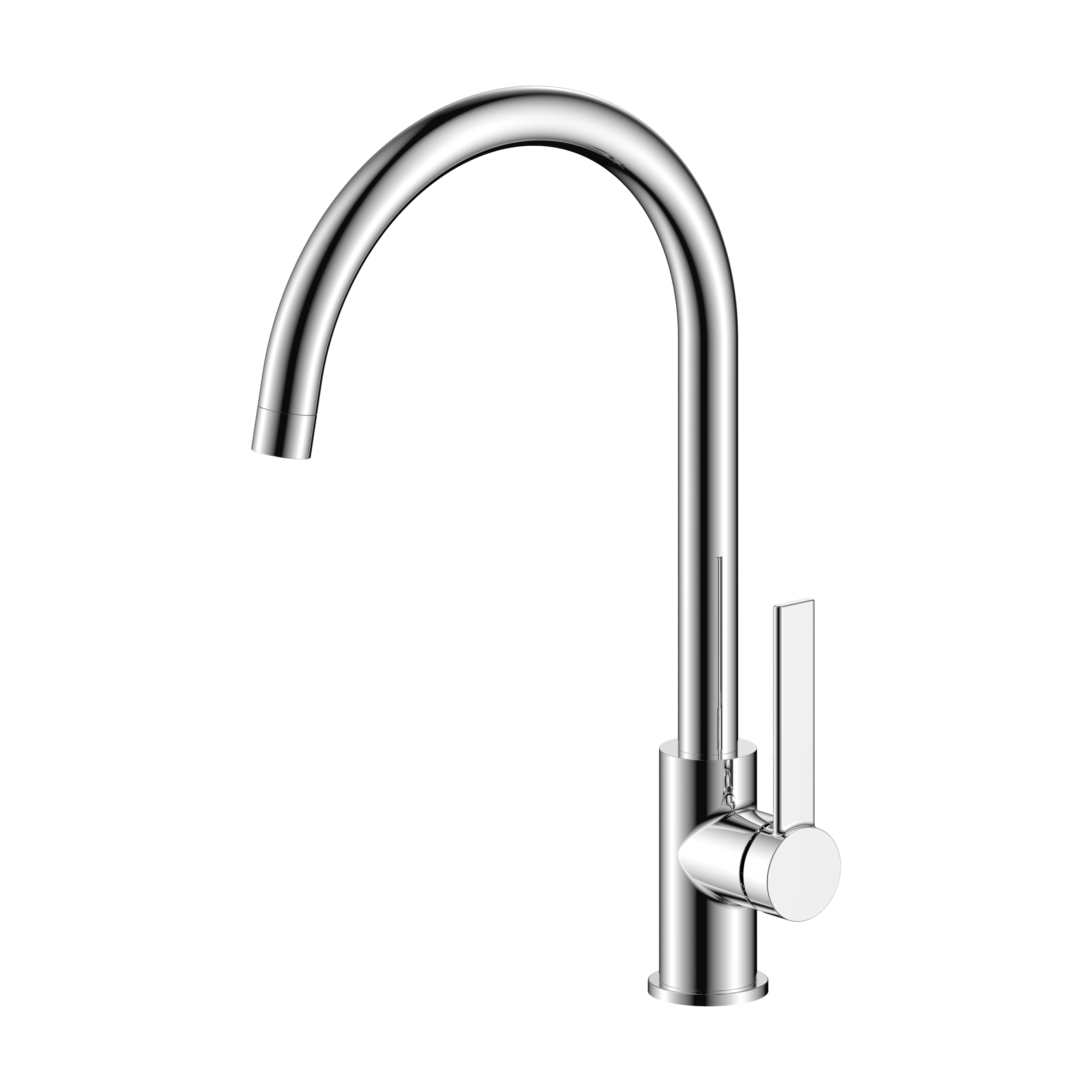 MITIGEUR DE CUISINE ALONI EDGE - BEC PIVOTANT - Chrome