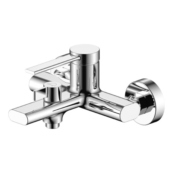 ALONI EDGE BATH AND SHOWER MIXER - CHROME