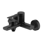 ALONI EDGE BATH AND SHOWER MIXER - MATT BLACK