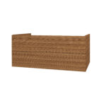 ELITE UNDERCABINET WITH HORIZONTAL RELIEF (120CM) - WALNUT