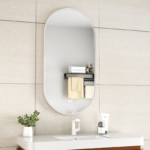 ERFU MIROIR LED ANTI BROUILLARD L50XH100CM INOX – Image 2