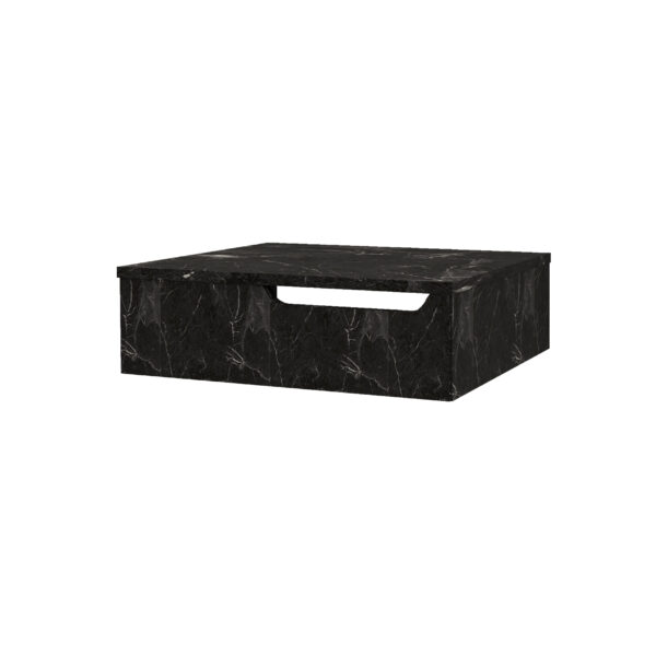 FELIX UNDERCABINET WITH TOWEL HOLDER (60CM) - BLACK MARBLE
