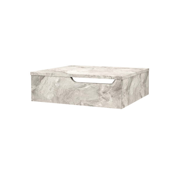 FELIX UNDERCABINET WITH TOWEL HOLDER (60CM) - GREY MARBLE