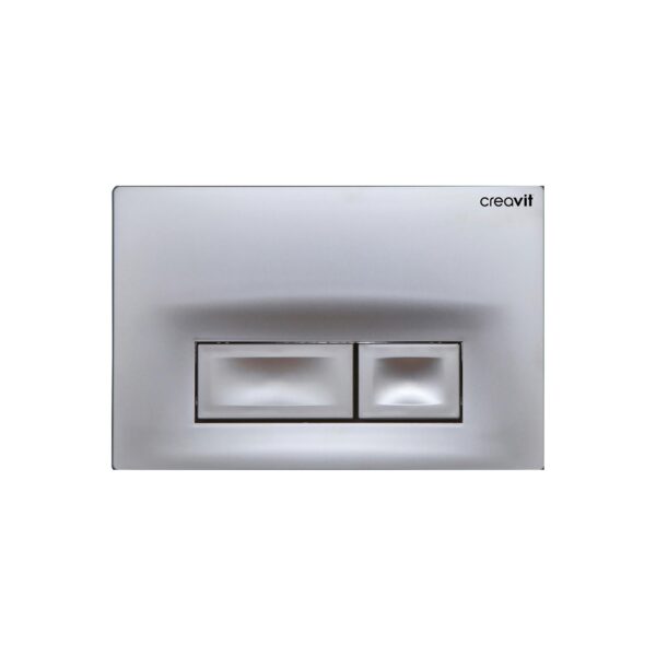CREAVIT ORE CONTROL PLATE - MATT CHROME PLATED