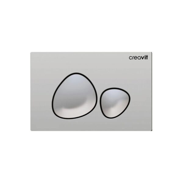 CREAVIT SPA panneau de commande - Chrome WITH MATT BUTTONS