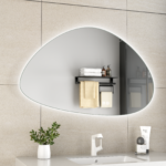 ERFU MIRROR LED ANTI FOG 80X60CM - Image 4