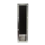 PORTE-ROULEAU DE RÉSERVE ALONI - INTÉGRÉ - HORS INSERT 660X140X120MM - ACIER INOXYDABLE BROSSÉ